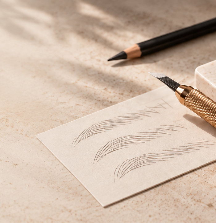 Beautiful natural brows